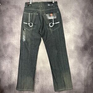 Vintage‎ NOIZ Jeans Men's 32x32 Dark Wash Embroidered Pockets